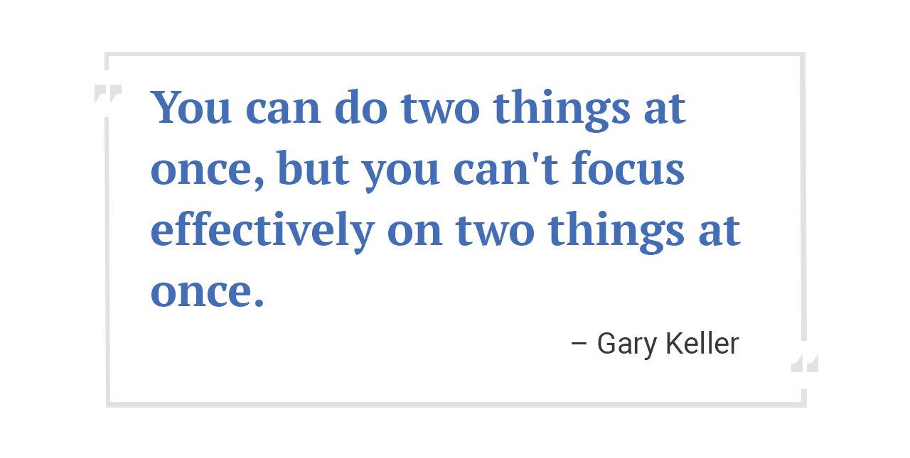 Cita de Gary Keller.
