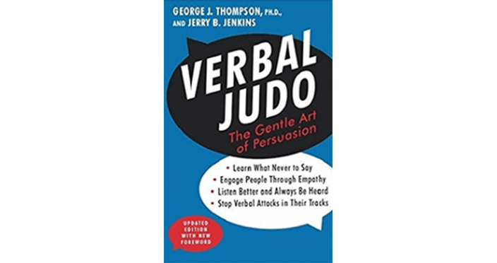 Judo verbal: el suave arte de la persuasión por George Thompson.